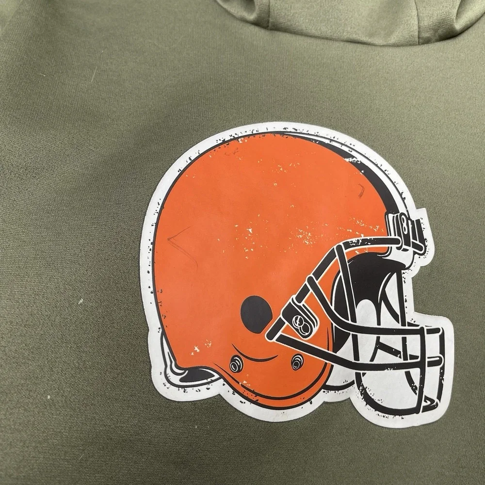 Cleveland Browns Nike OnField Boys Youth XL Salute to Service Military Hoodie